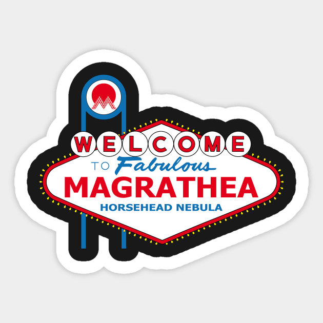 Viva Magrathea Sticker by karlangas